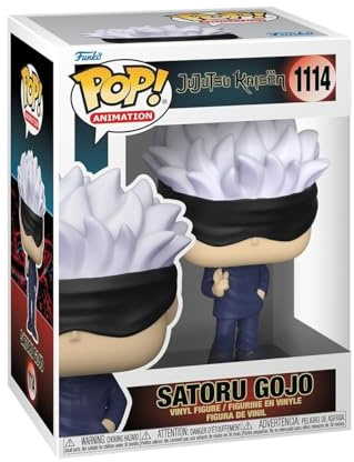 Funko POP! Animation: Jujutsu Kaisen - JJK - Gojo - Sammelbare Vinylfigur - Geschenkidee - Offizielles Merchandise - Spielzeug für Kinder & Erwachsene - Modellfigur für Sammler und zur Ausstellung