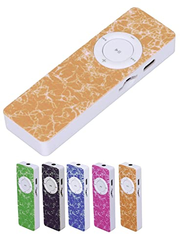 Bewinner Lecteur MP3, D'école pour Les Enfants HiFi Portable sans Perte de Son Lecteur de Musique MP3 Prise en Jusqu'à 64 Go de Carte Mémoire pour Les Sports en Cours