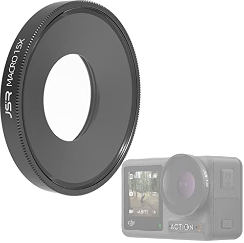 Honbobo 15X Macro Lens Makroobjektiv kompatibel mit DJI Osmo Action 3