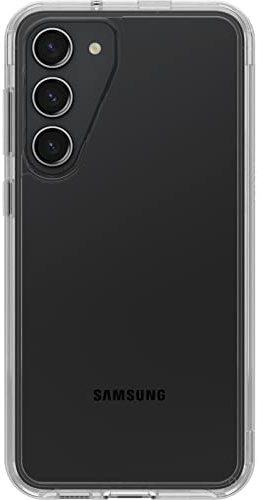 OtterBox Galaxy S23+ Symmetry Series Case - Clear, Ultra-Sleek, Wireless Charging Compatible, Raised Edges Protect Camera & Screen