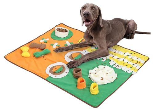 Tappeto annusare per cani, tappetino per annusare animali domestici | Snuffle Slow Food Stuoia di ricerca di cibo Tappeto di sniffing per animali domestici | Incoraggia le competenze n