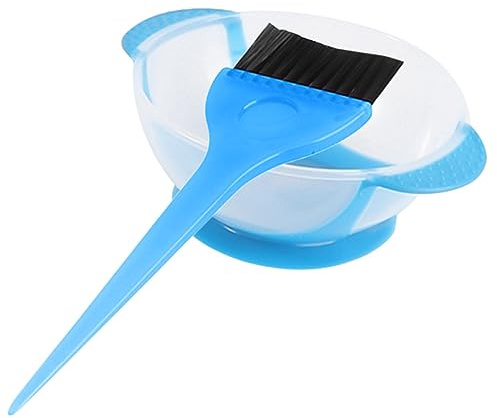 Holibanna Pinceau Et Bol De Teinture Pour Cheveux Ensemble Bol Et Pinceau De Coloration De Teinture Avec Ventouse Pour Mélanger La Colorant