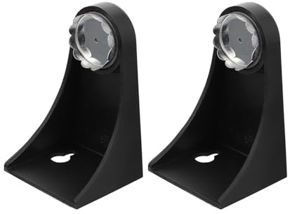 FONDOTIN Jaboneras Magnéticas Diseño Elegante 2piezas para Baño Color Negro Fácil de Instalar Soporte Magnético para Jabón Material Abs Resistente al Óxido para Cocina y Baño