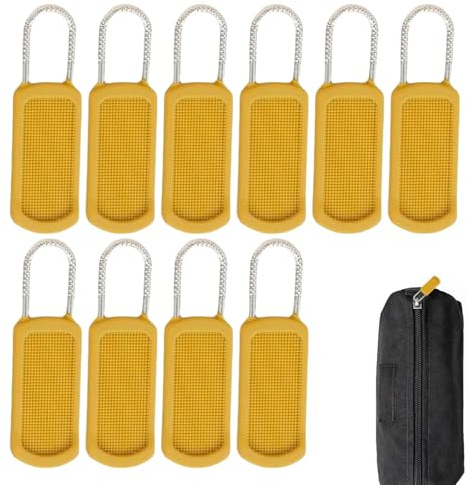 Tirette de fermeture éclair, tirettes de fermeture éclair - Tirettes à pour sac à dos,Accessoires de traction de sac à dos, 10 pièces de rechange, curseur de pour