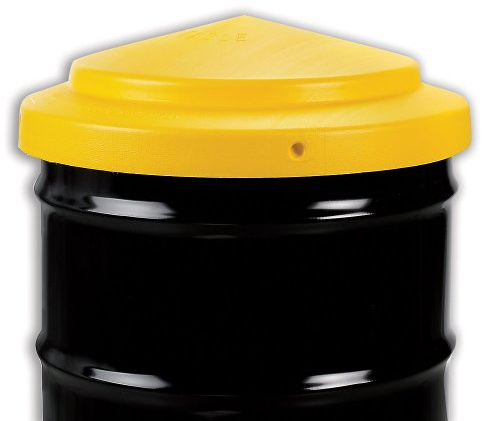 Eagle 1667 Polyethylene Drum Cover, Open Head, 24 Diameter x 5 Height