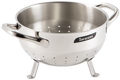 Barazzoni Chef Line Colapasta ø cm 22, Acciaio inox 18/10, Made in Italy, PFAS free