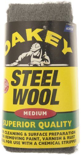 Oakey Norton Saint Gobain 63642526772 Saint Gobain 63642526772 200g Medium Steel Wool