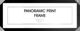 Marco Prints Panoramicos Negro 33x95cm