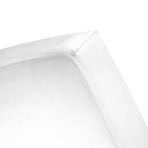 Cinderella, Bettlaken, Spannbettlaken, Matratzenbezug, Spannbetttuch, Spannleintuch, Jersey, Weiß