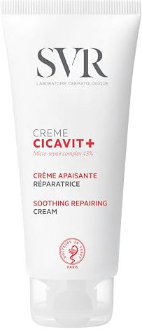 SVR – CICAVIT+ Crème HPPI – Crème Apaisante Réparatrice Anti-Marques – Accélère la réparation cutanée – Pour peaux irritées, abîmées ou fragilisées – Curcuma, Acide Hyaluronique, Niacinamide – 40 ml