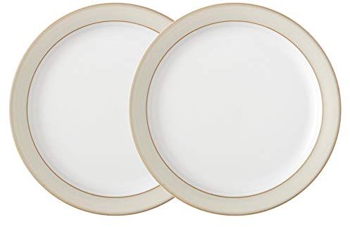 Denby 16048803 Linen 2 Piece Small Plate Set
