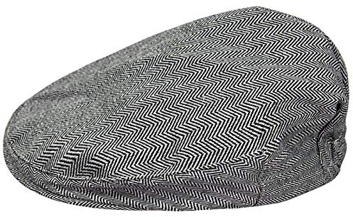 mintgreen Boina Caballero Bebé Niño Gorra Tweed, Gris Oscuro, 6-12 Meses