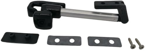 CR-MOESANCO® Fönsterbalk Husbil Förstärkt | Polyplastic Fönsterhiss Arm 110mm Universell Dubbelsidig | Rostfritt Aluminiumfäste för Husvagn, Plåtis / Campervan och Båt