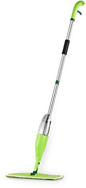 WADRBSW Trapeador en Aerosol, trapeador más Resistente y Resistente, trapeador de Microfibra antiarañazos con Giro de 360 ​​Grados y rociador Integrado To Pursue Happiness