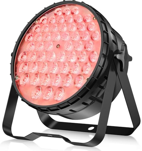 BETOPPER Projecteur de Scène 200W Par LED DMX RGBW Lumière de Scène CRI >90 5000 Lm Jeux de Lumiere Disco Eclairage Scene pour DJ, Fête, Bars, Mariages et Festivals (1)