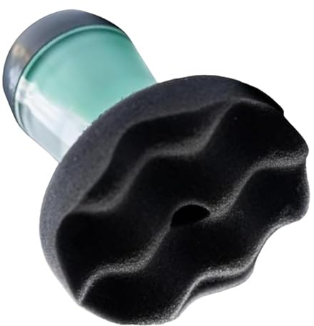 qixeuoa Strumento di applicazione per la cura degli pneumatici | Strumento di pulizia senza strisce e senza gocciolamento | Pad applicatore per la cura dei pneumatici | Per la cura dei cerchi