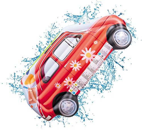 Mondo Toys - Air Mat Jumbo Vintage Car - Materassino d’acqua gonfiabile forma di macchina auto vintage - ideale per mare, spiaggia, piscina - per adulti e bambini - 78 x 183 cm - 16727
