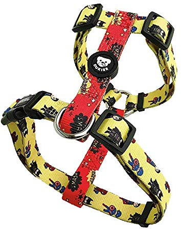 DUKIER - Arnés Clásico para Perros, Ajustable, Resistente, Accesorio Mascotas, contra Tirones, Superdog, Talla L