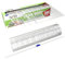 Northern Luxe NRH Plastic Cling Film 300m x 30cm Refillable Catering Dispenser with Slider Cutter Food Seal Film-Durable Adhering Heavy Duty Shrink Film-Microwave Safe- Large Wrapping, (NRH-89)