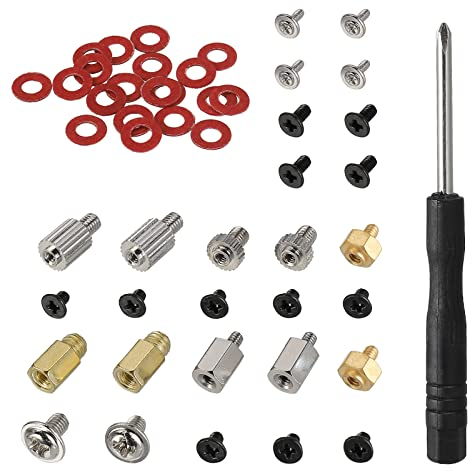 FandWay M.2 Schraube, PC Schrauben, M.2 Abstandshalter und Schraube PC Motherboard Computerschrauben Für Msi Gigabyte ASRock Motherboard 30 Stück