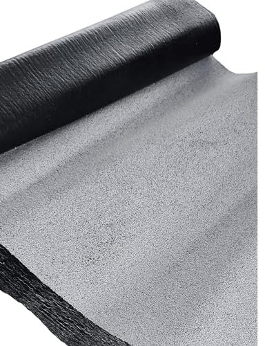 DSTOCK60 - Rouleau 4 Mètres de feutre bitumé blanc – Largeur 1 m – Couvre 4m² - Découpe au mètre - Etanchéité toiture, niche, cabane... (4 mètres)