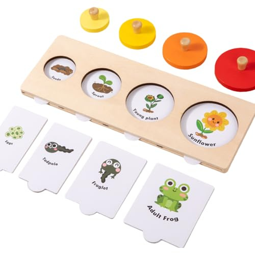 Gioco Di Carte Di Abbinamento,Educativo in Legno | Puzzle Carte Abbinamento Apprendimento Linguistico | Per Bambini In Età Prescolare Maschi Femmine Piccoli Casa Aula Viaggio