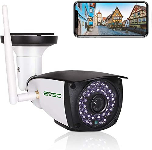 SV3C 5MP Security Camera Outdoor, Dual Band WiFi IP Camera with Humanoid Motion Detection, ONVIF, FTP, RTSP, Two-Way Audio, IP66 Waterproof, Cloud&Micro SD Card Storage