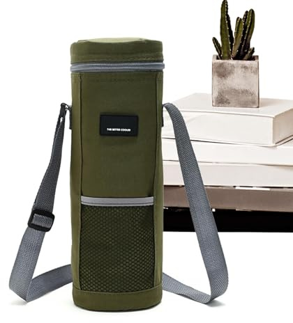 Vinkylväska, Flaskkylväska - Isolerad vinbärare med handtag vinpåse - Vikbar vinbärare, spritbärväska, förtjockad campingväska för fester, stranden, resor