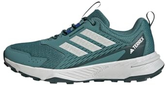 Adidas Hombre Terrex Tracefinder 2 Trail Running Shoes, Preloved Teal/Grey One/Semi Lucid Blue, 44 2/3 EU