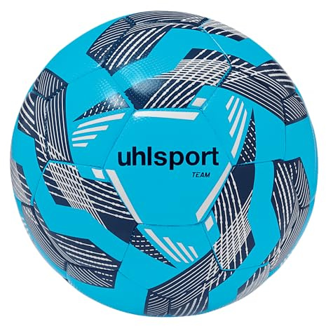 uhlsport Team Football Ballons de Foot d'équipe - Ballons d'entraînement durables pour l'entraînement d'équipe - Football pour Enfants et éveil, Taille 3, Taille 4 et Taille 5