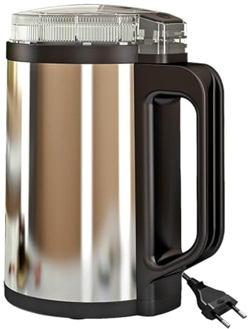 Adsfvs Molinillo Eléctrico De Café, Electrodoméstico Táctil Con Botón Pulsador, Molino Rápido Y Sencillo Para Granos Y Frutos Secos Uso Diario En Cocina Doméstica