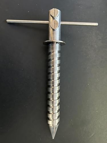 Heavy Duty Alloy Fishing Umbrella/Brolly pole/Spike Screw in Ground Spike