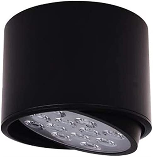 ININOSNP Faretto da Incasso a Superficie a LED, Montaggio a soffitto, Non Perforato, faretto da Incasso a Superficie ad Angolo Regolabile, plafoniera(Whtie Light)