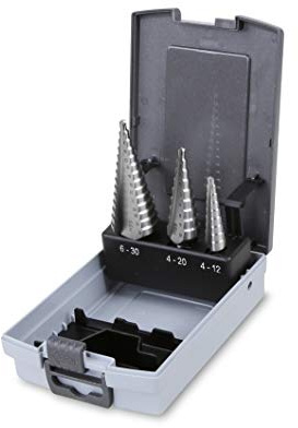 Beta 425/SP3 - Serie di frese coniche a gradino (art. 425) in cassetta