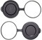 Opticron 31058 32mm Rubber Objective Lens Covers OG L Pair fits models with Outer Diameter 44-46mm Black