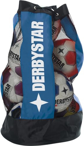 Derbystar Ballsack 10 Bälle, Für 10 Bälle, blau, 4524000600