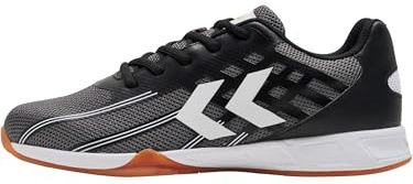 hummel Root Elite, Zapatillas Unisex Adulto, Black Light White, 40.5 EU