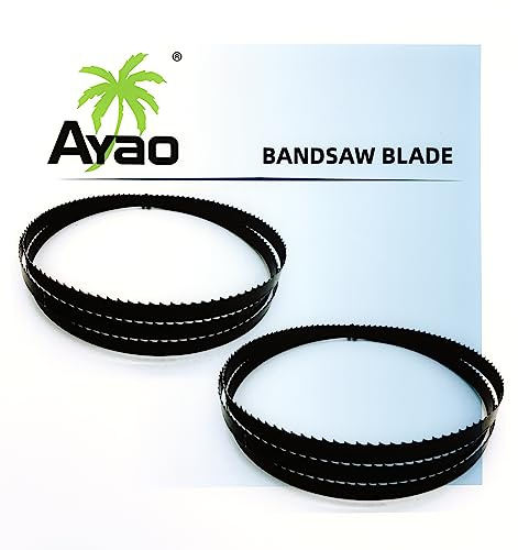 AYAO Ground Tooth Band Saw Blade 2240mm X 9.5mm X 12TPI (2 Blades Pack)