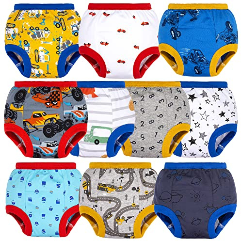 BIG ELEPHANT Baby- und Kinder-Töpfchen-Trainingshose, 100% Baumwolle