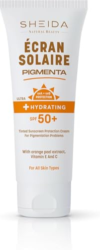 Sheida ECRAN SOLAIRE Tinted Sun Protection Cream For All Skin Types - SPF 50+ - 75ml