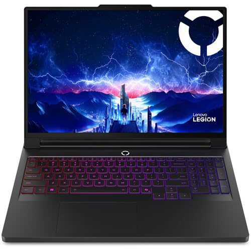 Lenovo Legion Pro 7i Gen 10 16 Gaming Laptop (2025 Model) Intel Core Ultra 9 275HX 24C, NVIDIA GeForce RTX 5080 16GB, 32GB RAM, 1TB Gen 5 NVMe SSD, 16.0 WQXGA OLED 500 nits 240Hz, Windows 11 Home