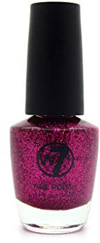 W7 Cosmetics Nail Polish Number 7, Pink Dazzle 15 ml