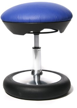 Topstar SC79S18 Kinder-Fitness-Hocker Sitness Kid 20, Bezug Blau, 39 - 48 cm / 40 cm