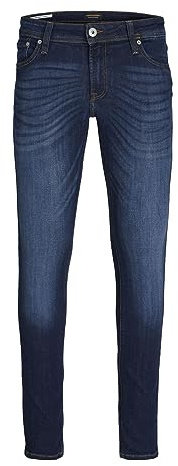 JACK & JONES Liam Jiginal Am 014 - Jeans - Skinny - Homme - Bleu (Blue Denim) - W28/L32 (Taille Fabricant: 28)