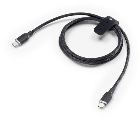 Mophie Charge Stream USB-C to USB-C 2m/6ft Cable - 60W Power Delivery, Enduraflex Silicone, Ultra-Durable Braided Design for Everyday Use