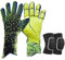 ChicSolis Torwarthandschuhe Kinder & Jugendliche mit Knieschoner: Junior Unisex Fußball Torwarthandschuhe Erwach Fußballhandschuhe - Tragbarkeit & Super Halt - Größe 10