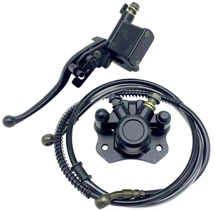 Pompa Cilindro maestro del freno sinistro e pinza freno posteriore adatto per cinesi Quad ATV Taotao Coolster Vitacci Peace SunL Roketa Kazuma Baja NST Icebear Go-Kart Dune Buggy 50cc-250cc