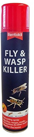Rentokil Fly & Wasp Killer Spray 300ml