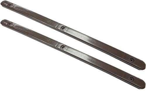 Merriway® BH07115 (10 Pcs) Brown Plastic Drawer Slides 310 mm (12.5 Inch) x 16 mm x 6 mm - Pack of 10 Pieces