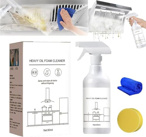 Spray de espuma Splash, limpiador de manchas de aceite pesado de espuma multiusos, tabletas de spray de espuma y limpiador de horno de botella de aerosol, limpiador de espuma en aerosol (2 unidades)